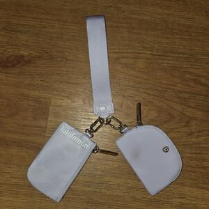 lululemon athletica Light Lavender Dual Key & Card Holder Strap